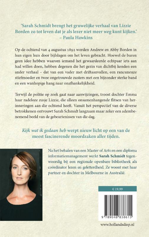 Achterkant van Kijk wat ik gedaan heb