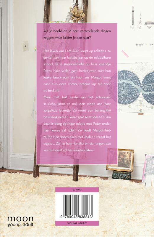 Achterkant van Veel liefs, Lara Jean