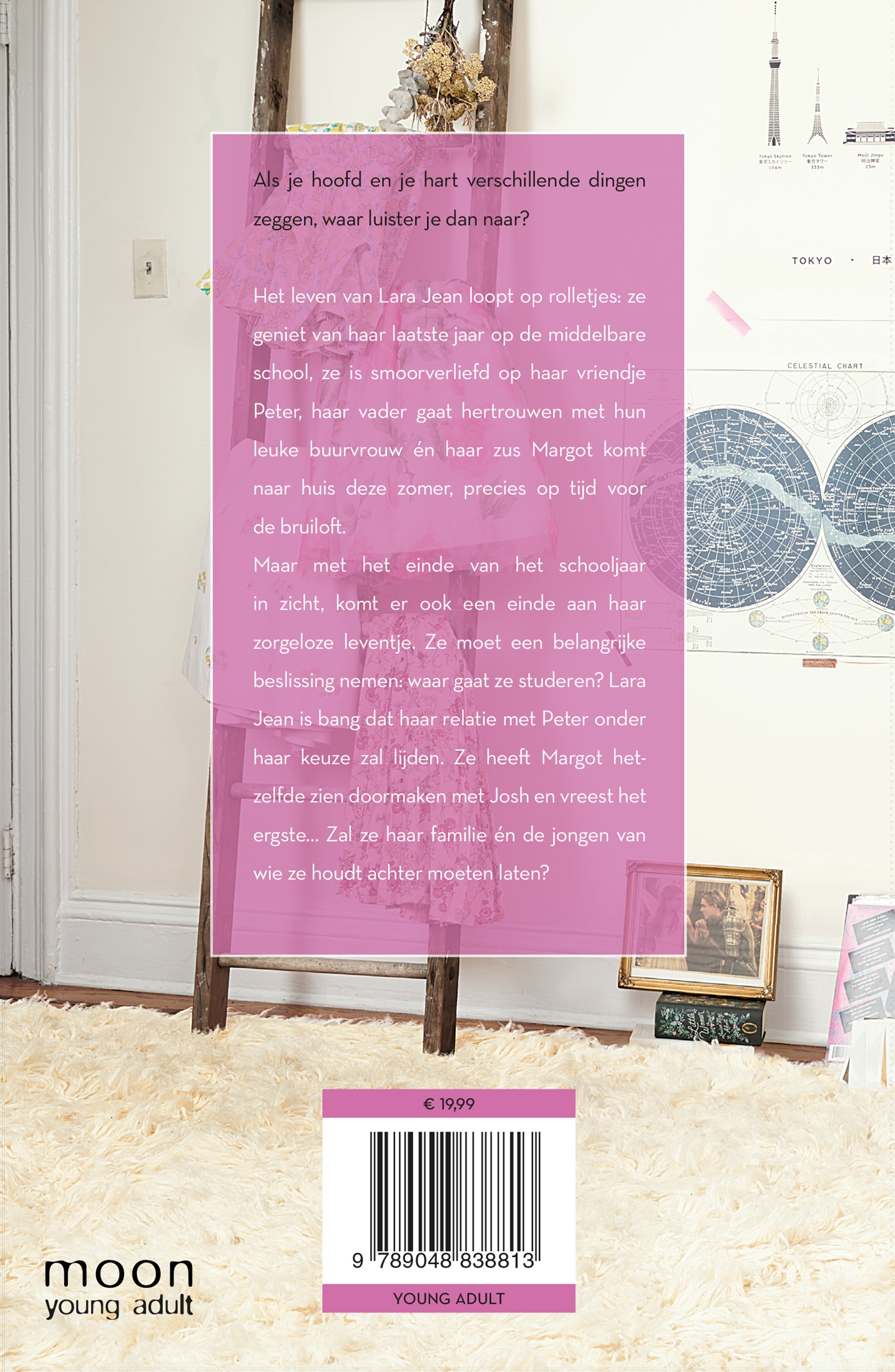 Achterkant van Veel liefs, Lara Jean