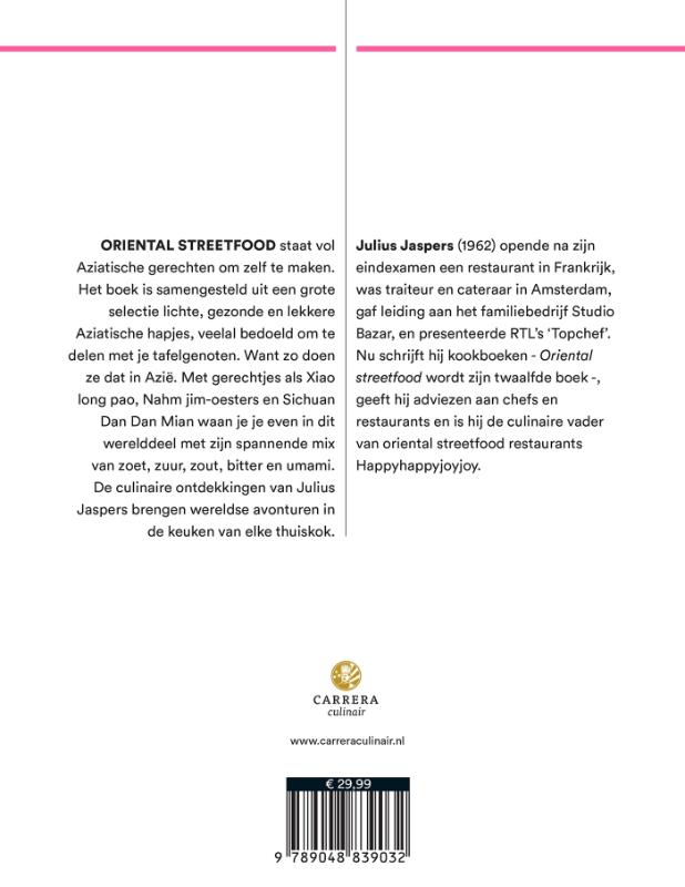 Achterkant van Oriental Streetfood