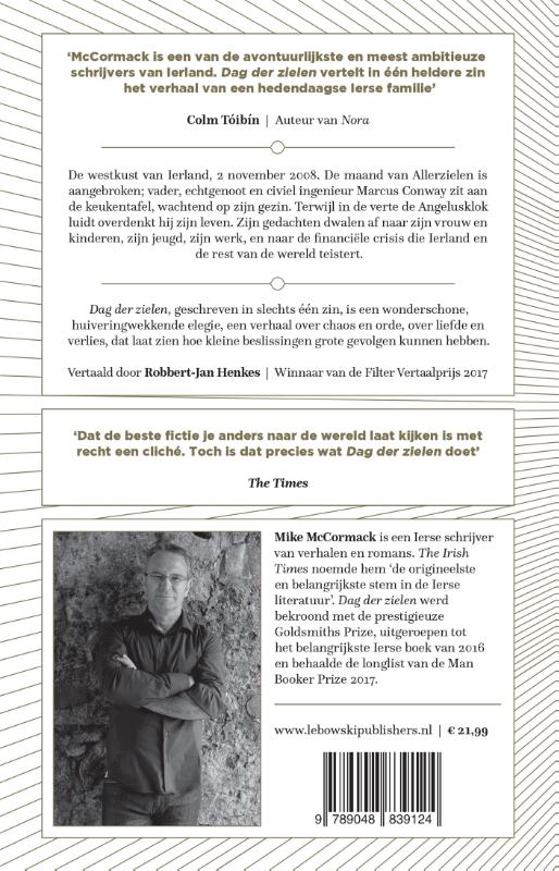 Achterkant van Dag der zielen
