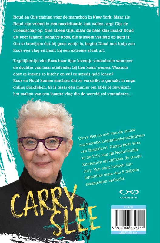 Achterkant van #LaatsteVlog