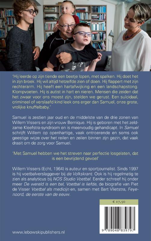 Achterkant van Samuel