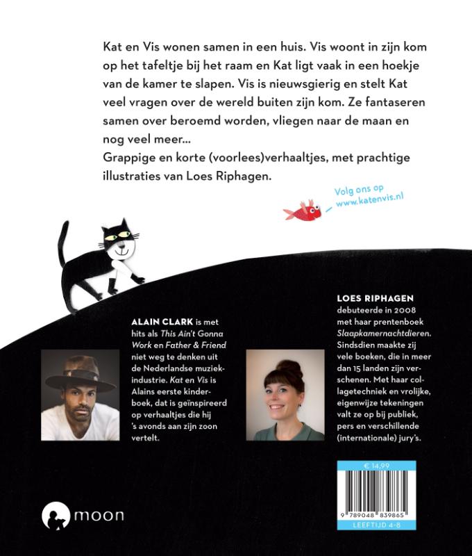 Achterkant van Kat en Vis