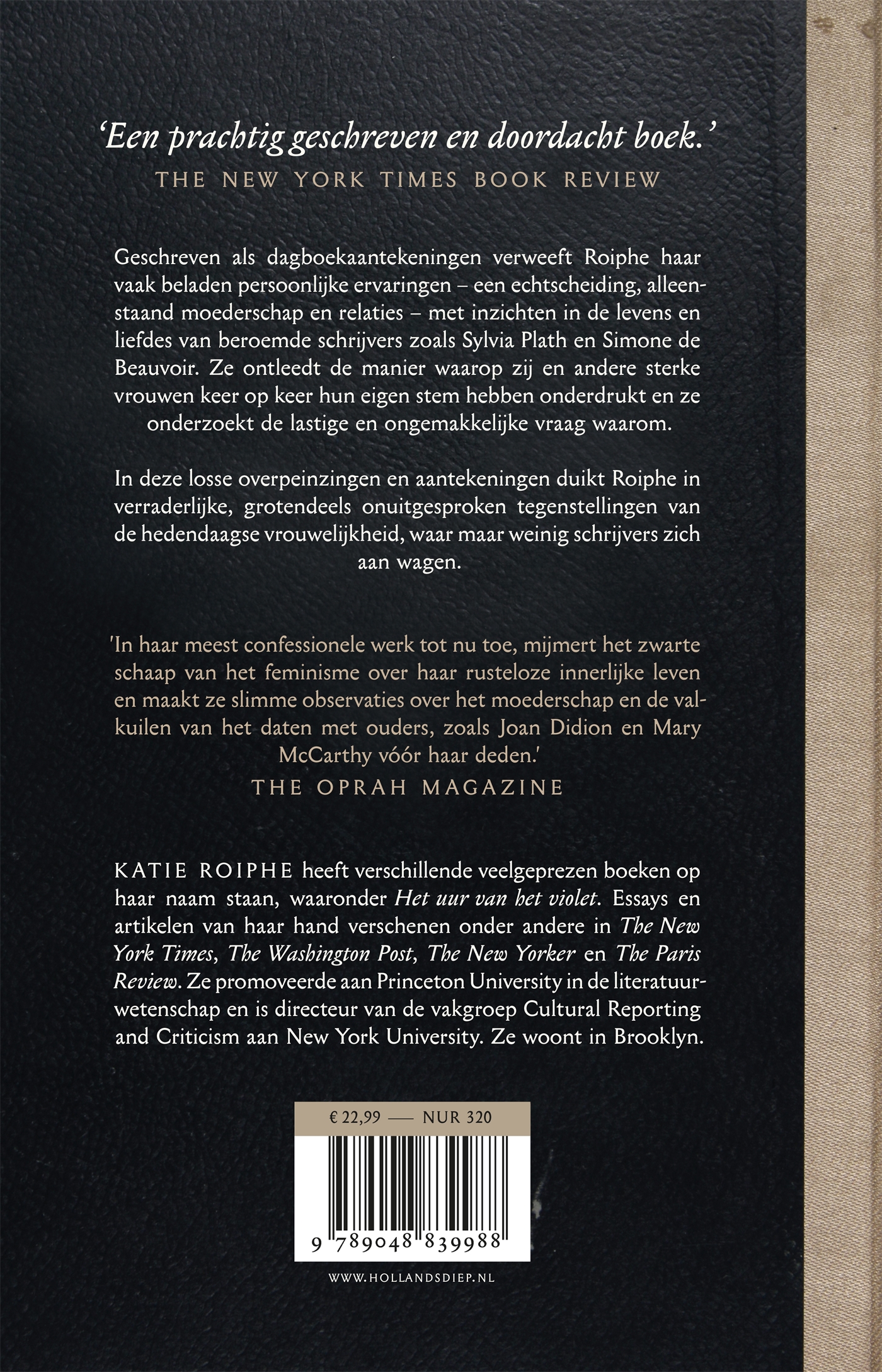 Achterkant van The Power Notebooks