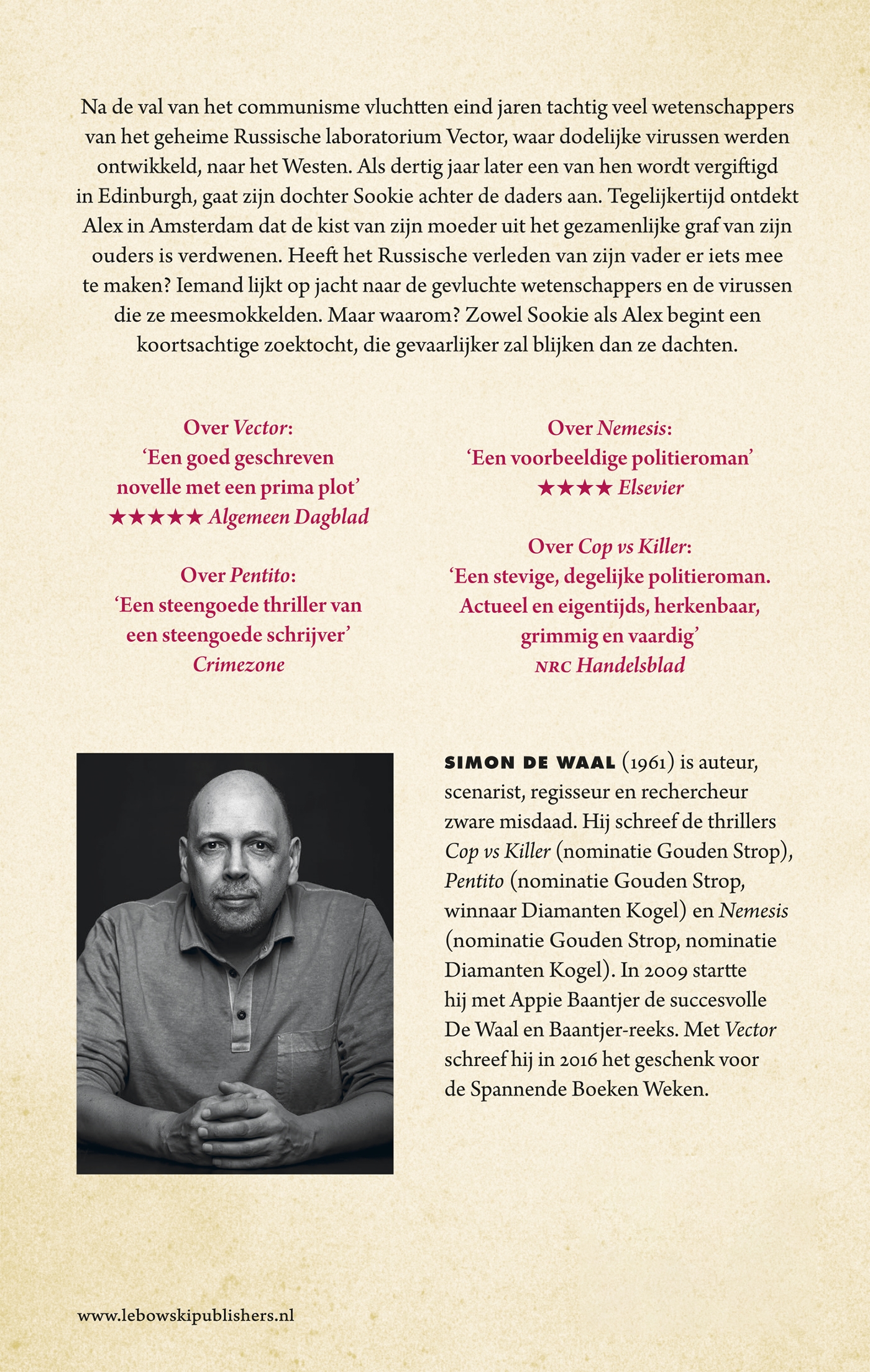 Achterkant van Systema