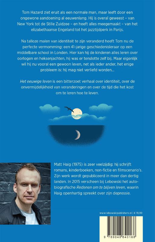 Achterkant van Het eeuwige leven