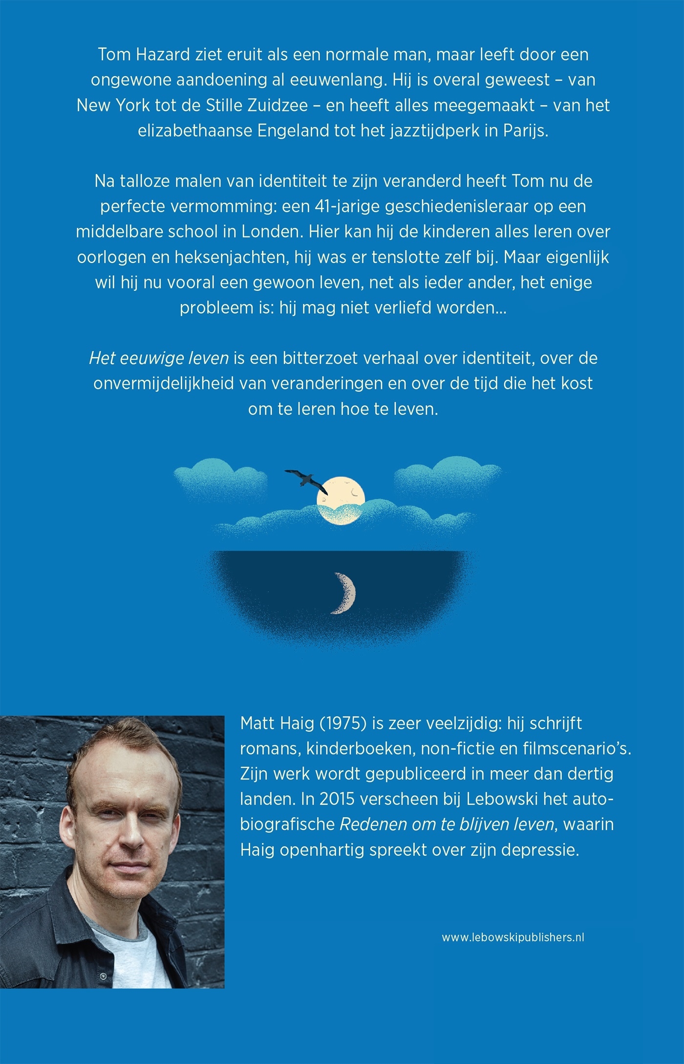 Achterkant van Het eeuwige leven
