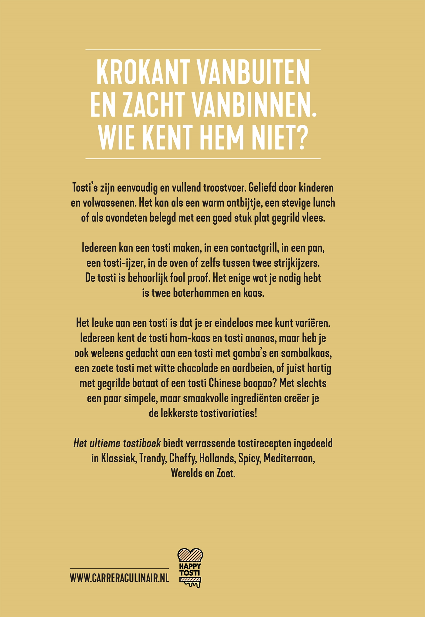 Achterkant van Het ultieme tostiboek