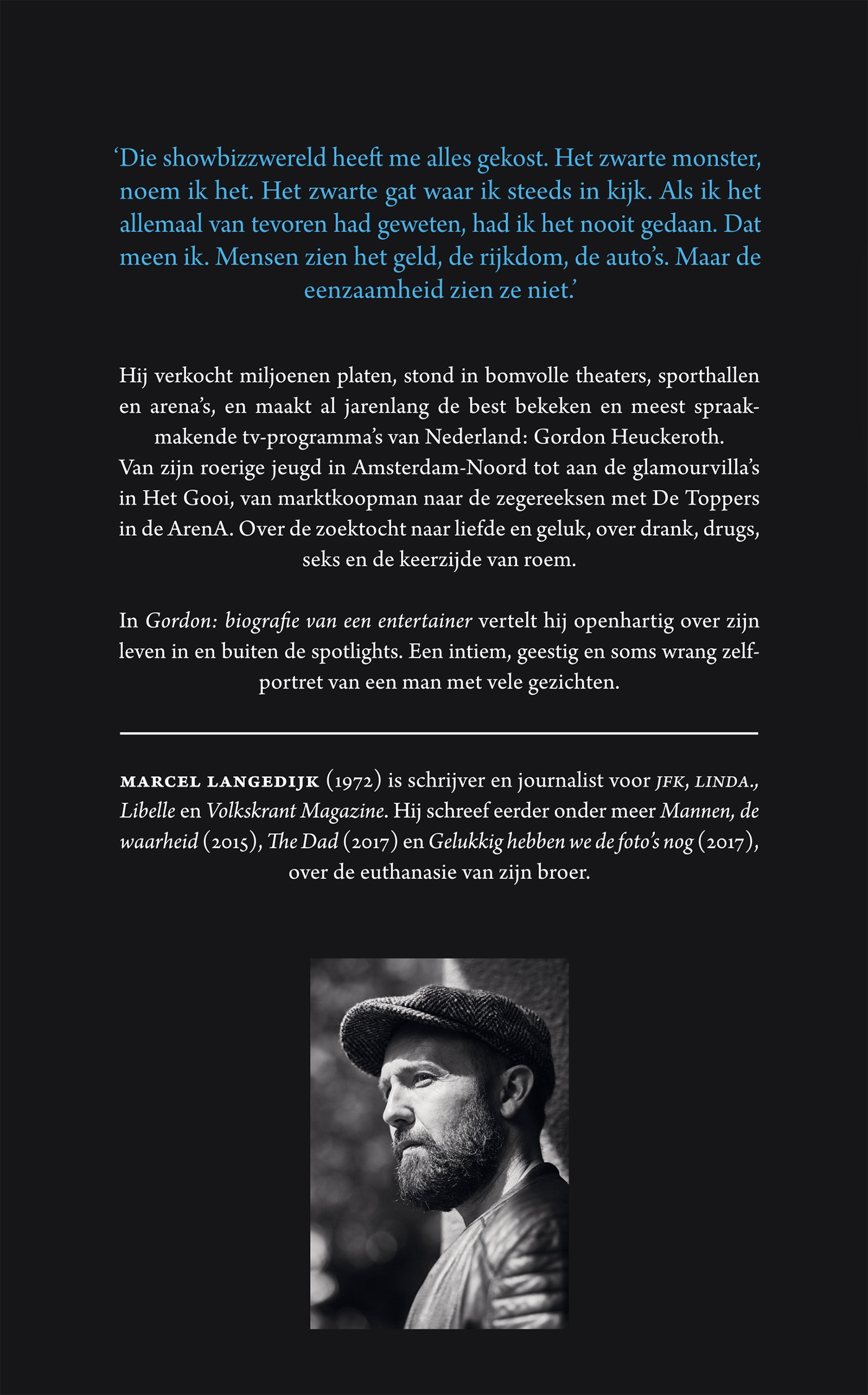 Achterkant van Gordon