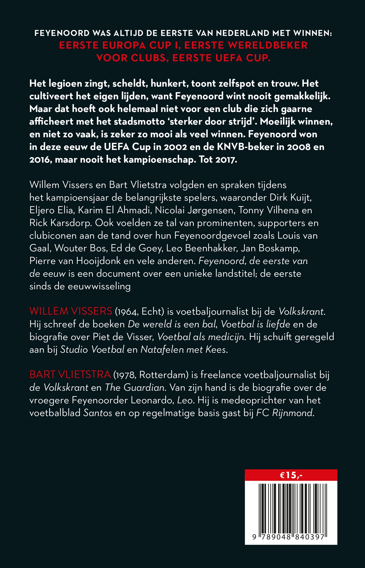 Achterkant van Feyenoord