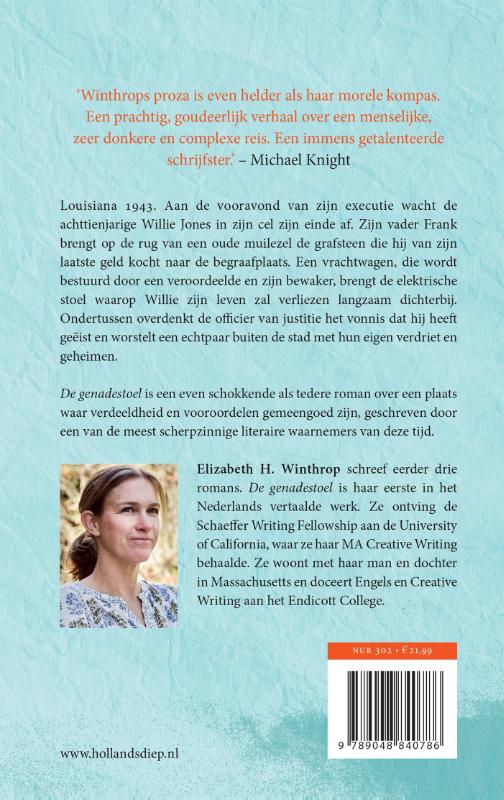 Achterkant van De genadestoel