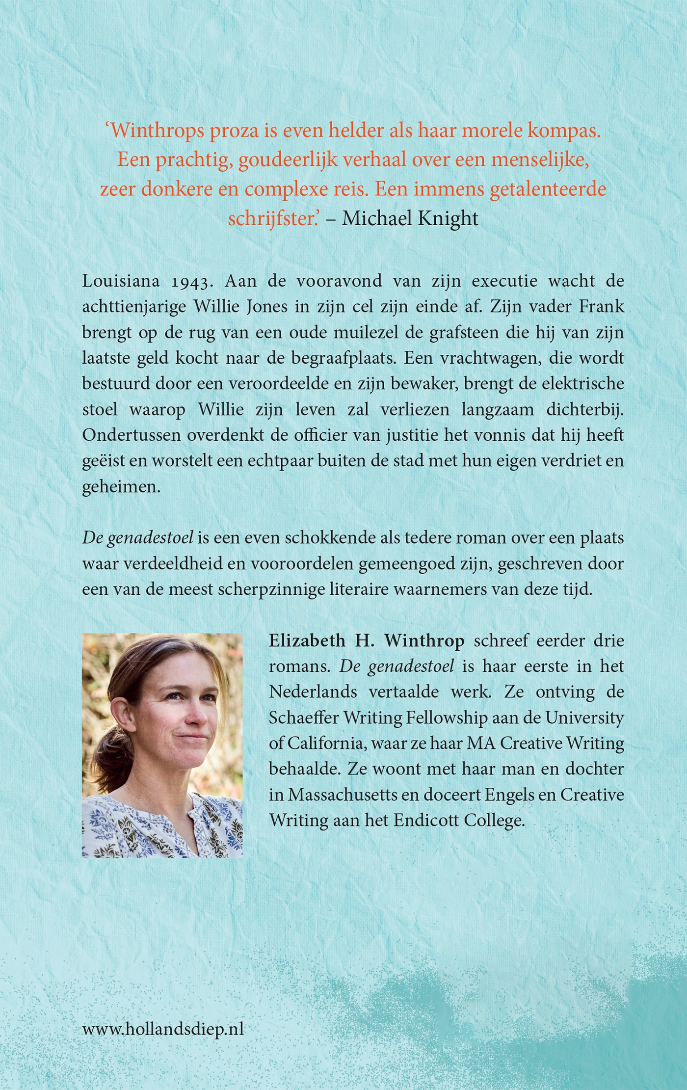 Achterkant van De genadestoel