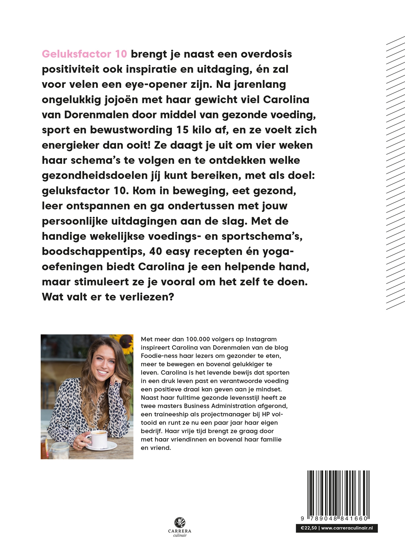 Achterkant van Geluksfactor 10