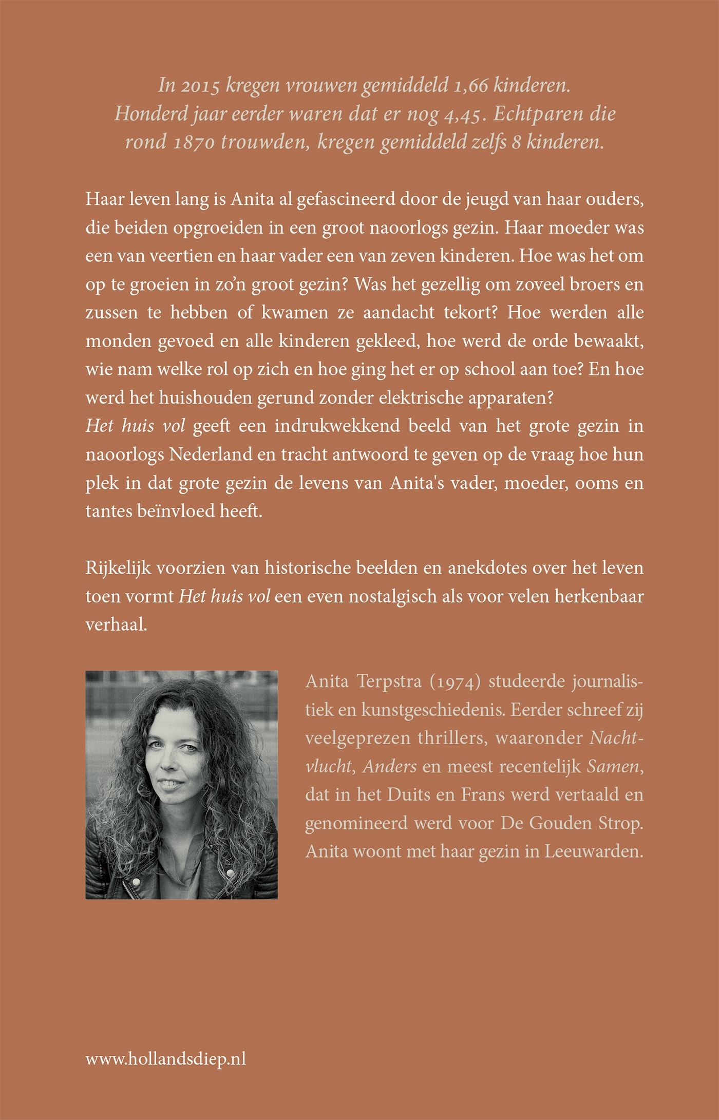 Achterkant van Het huis vol