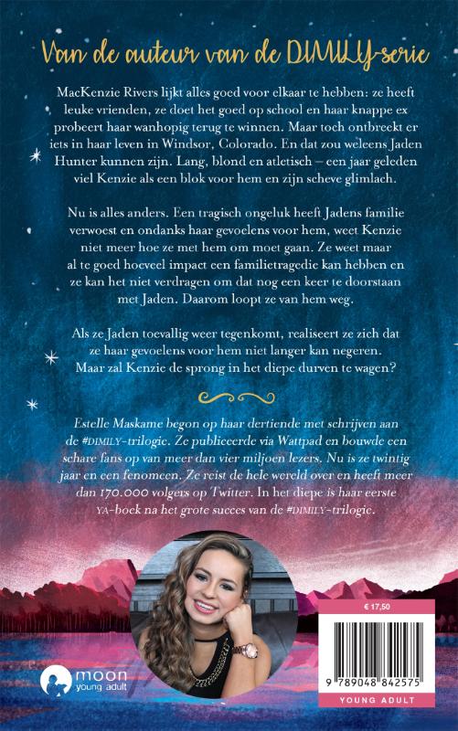 Achterkant van In het diepe
