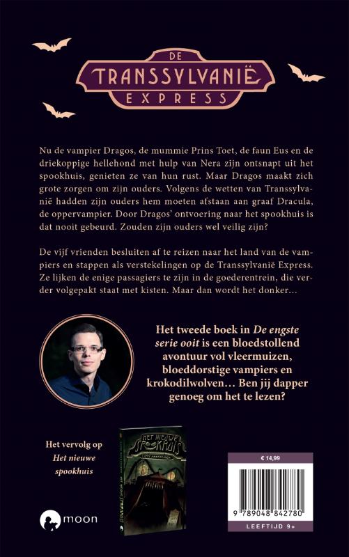 Achterkant van De Transsylvanie Express