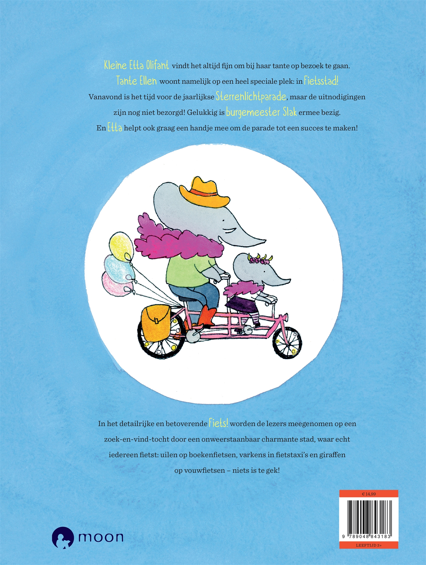 Achterkant van Fiets!