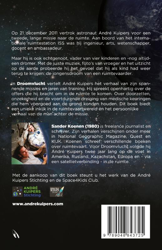 Achterkant van Droomvlucht