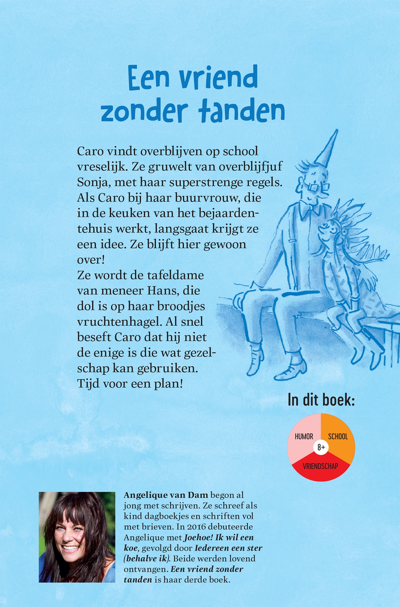 Achterkant van Een vriend zonder tanden