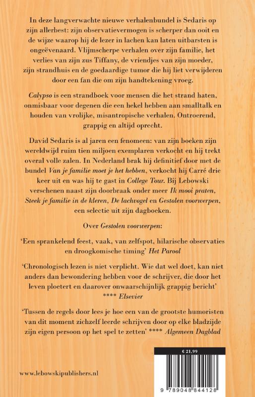 Achterkant van Calypso