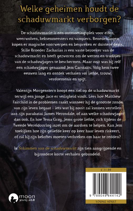 Achterkant van Schimmen van de schaduwmarkt