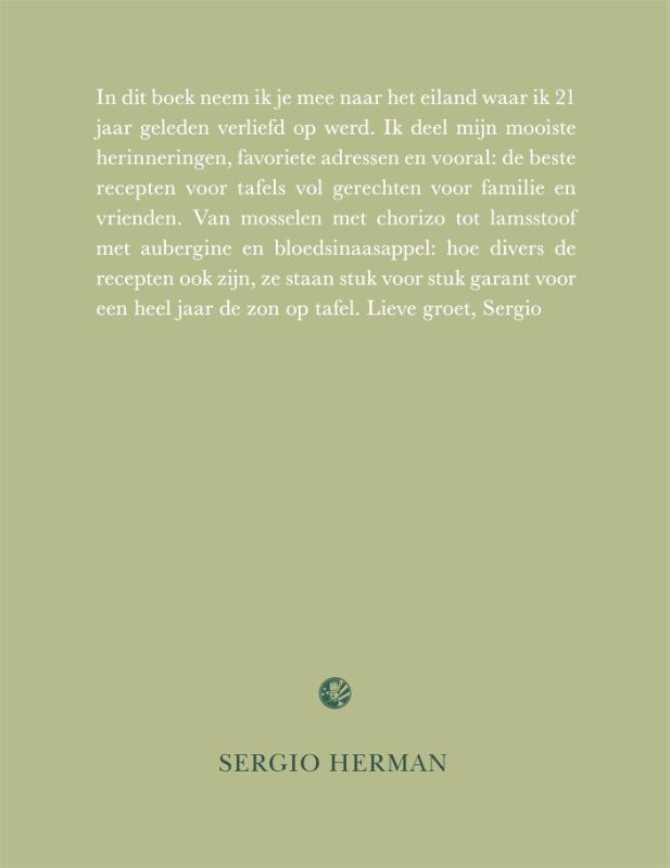 Achterkant van Sobremesa