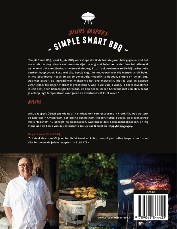 Achterkant van Simple Smart BBQ