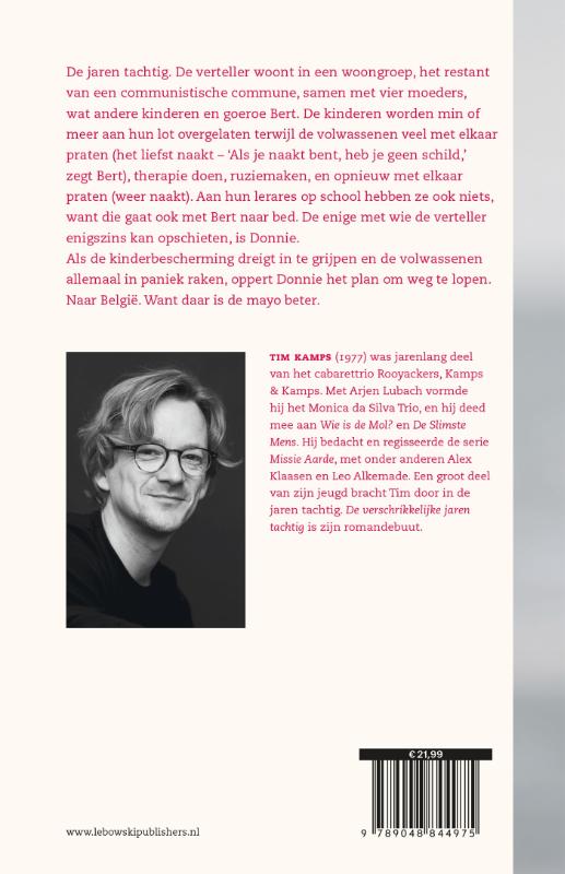 Achterkant van De verschrikkelijke jaren tachtig