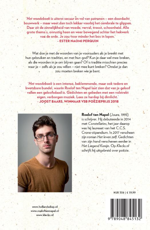 Achterkant van Het woedeboek
