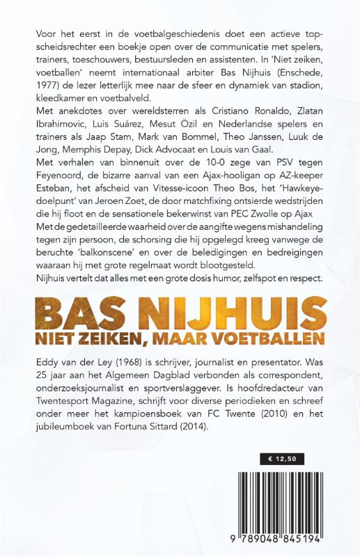 Achterkant van Bas Nijhuis