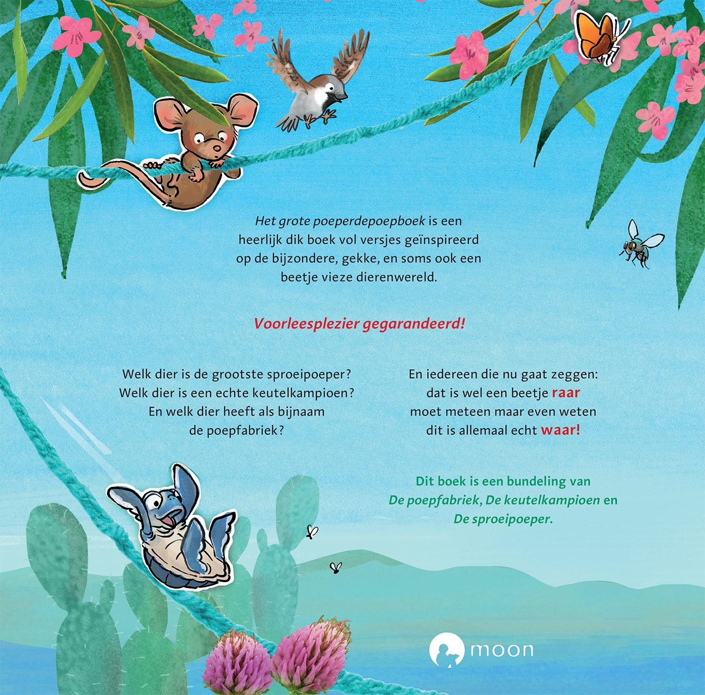 Achterkant van Het grote poeperdepoepboek