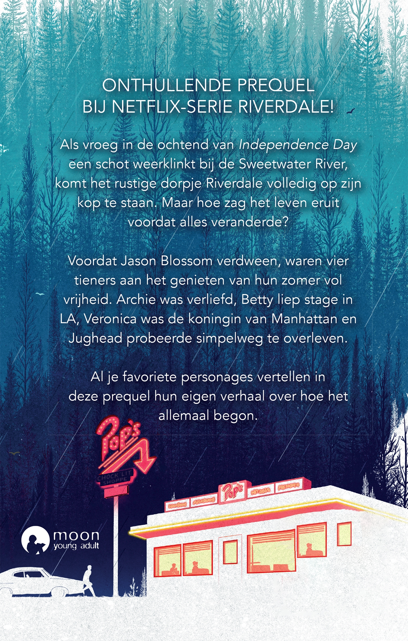 Achterkant van Riverdale