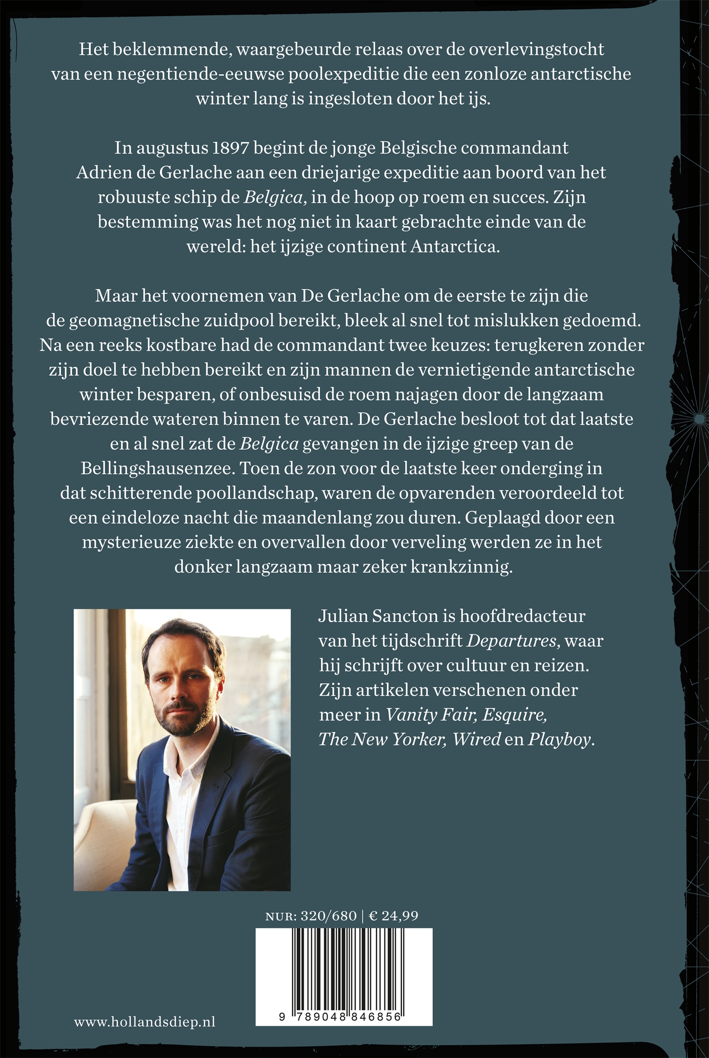 Achterkant van Waanzin aan het einde van de aarde