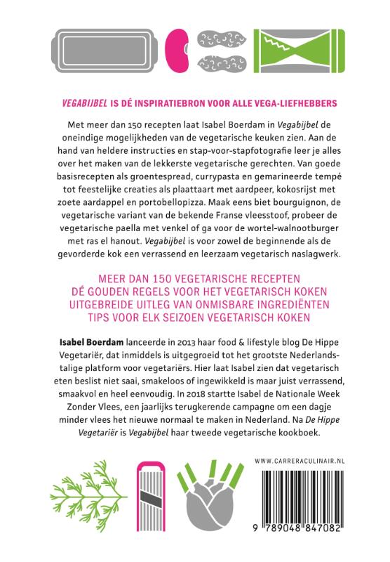 Achterkant van Vegabijbel