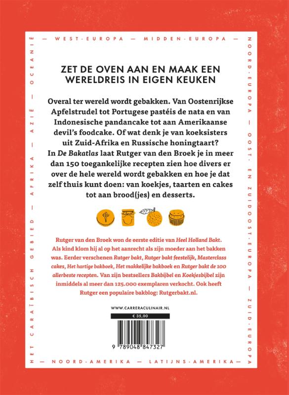 Achterkant van De bakatlas