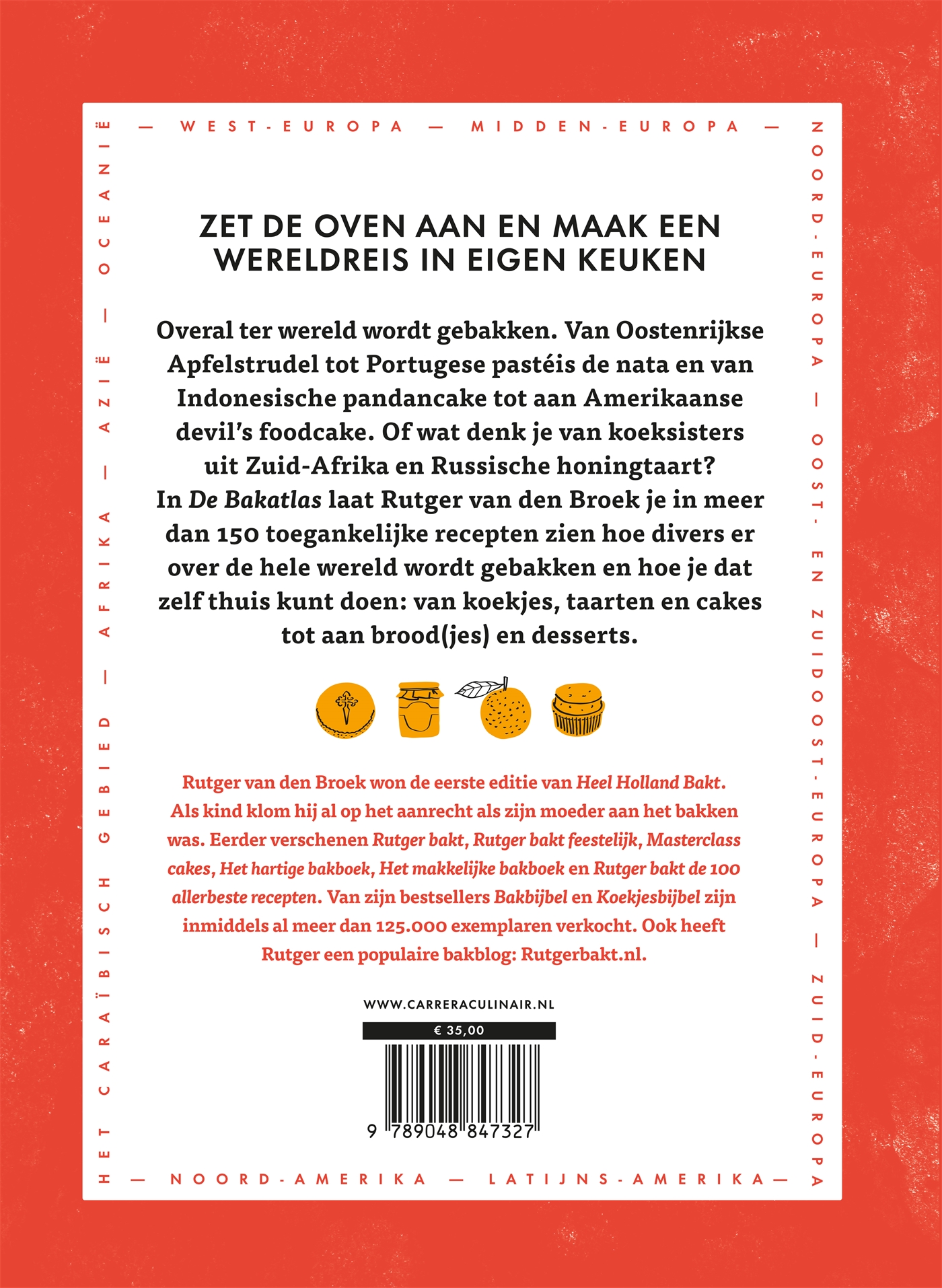 Achterkant van De bakatlas