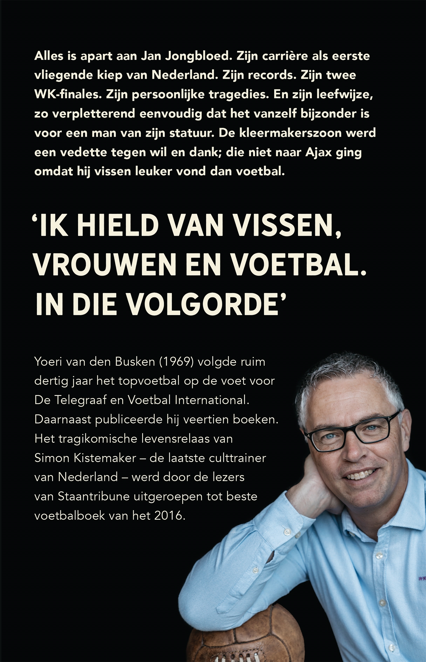 Achterkant van Jan Jongbloed