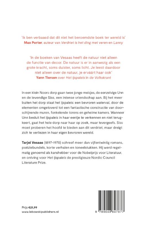 Achterkant van Het ijspaleis