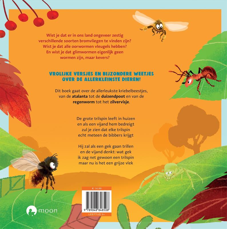 Achterkant van Het dikke kriebelbeestjesboek