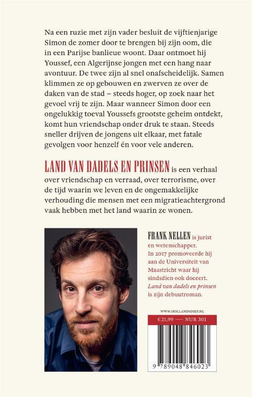Achterkant van Land van dadels en prinsen
