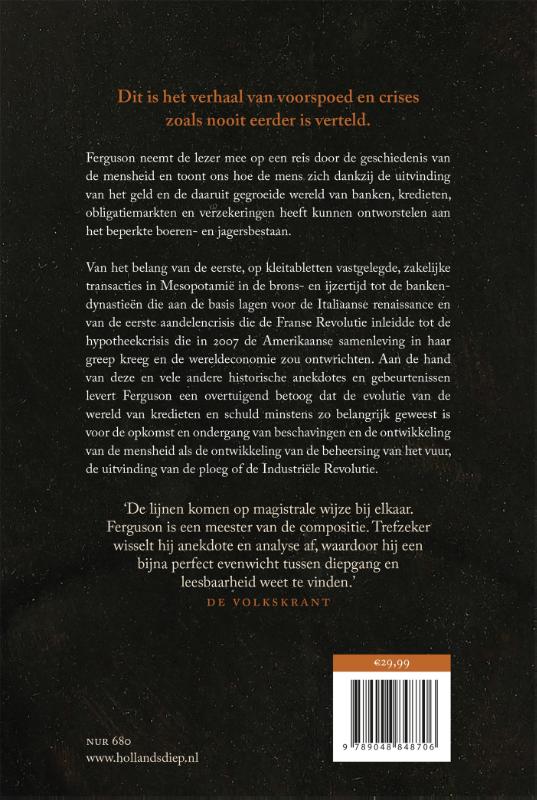 Achterkant van Het belang van geld