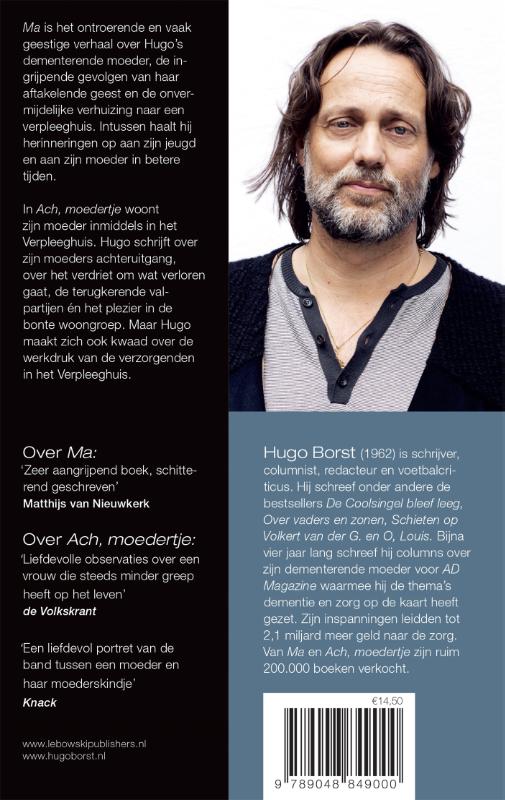Achterkant van Ma & Ach, moedertje