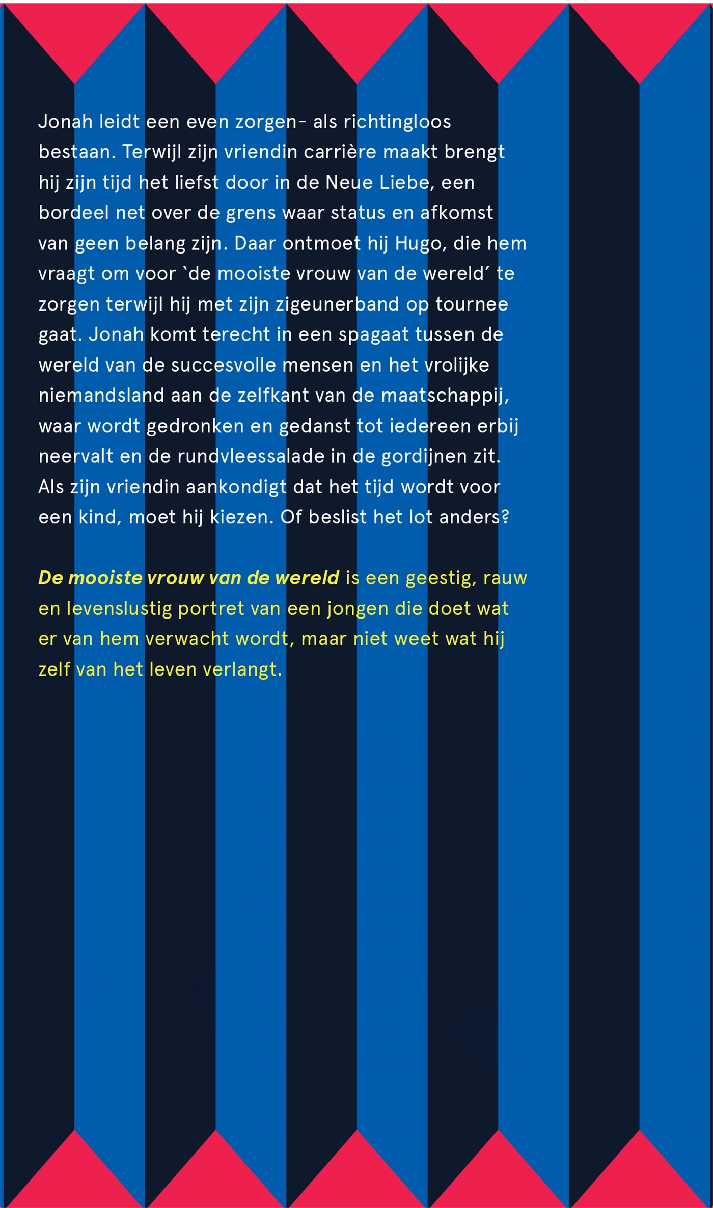 Achterkant van De mooiste vrouw van de wereld