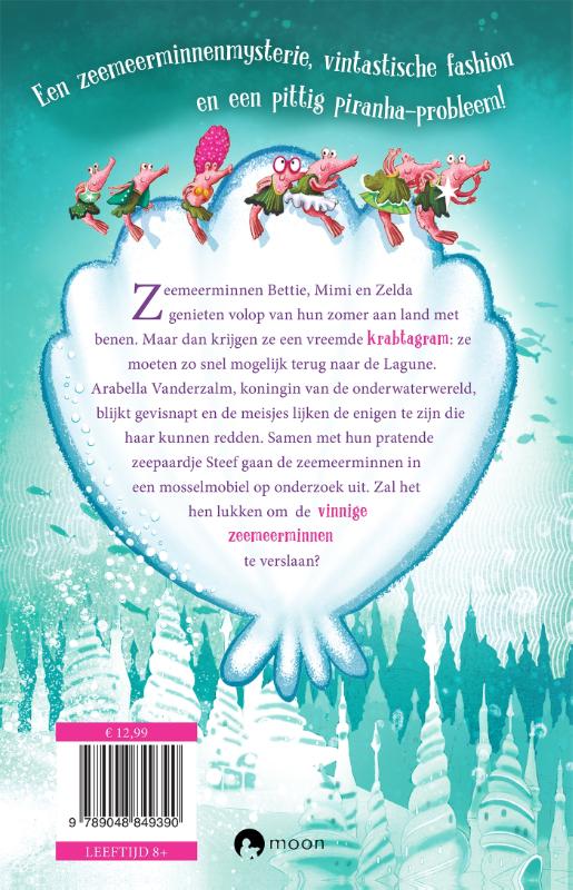Achterkant van Vinnige zeemeerminnen