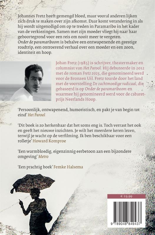 Achterkant van Onder de paramariboom