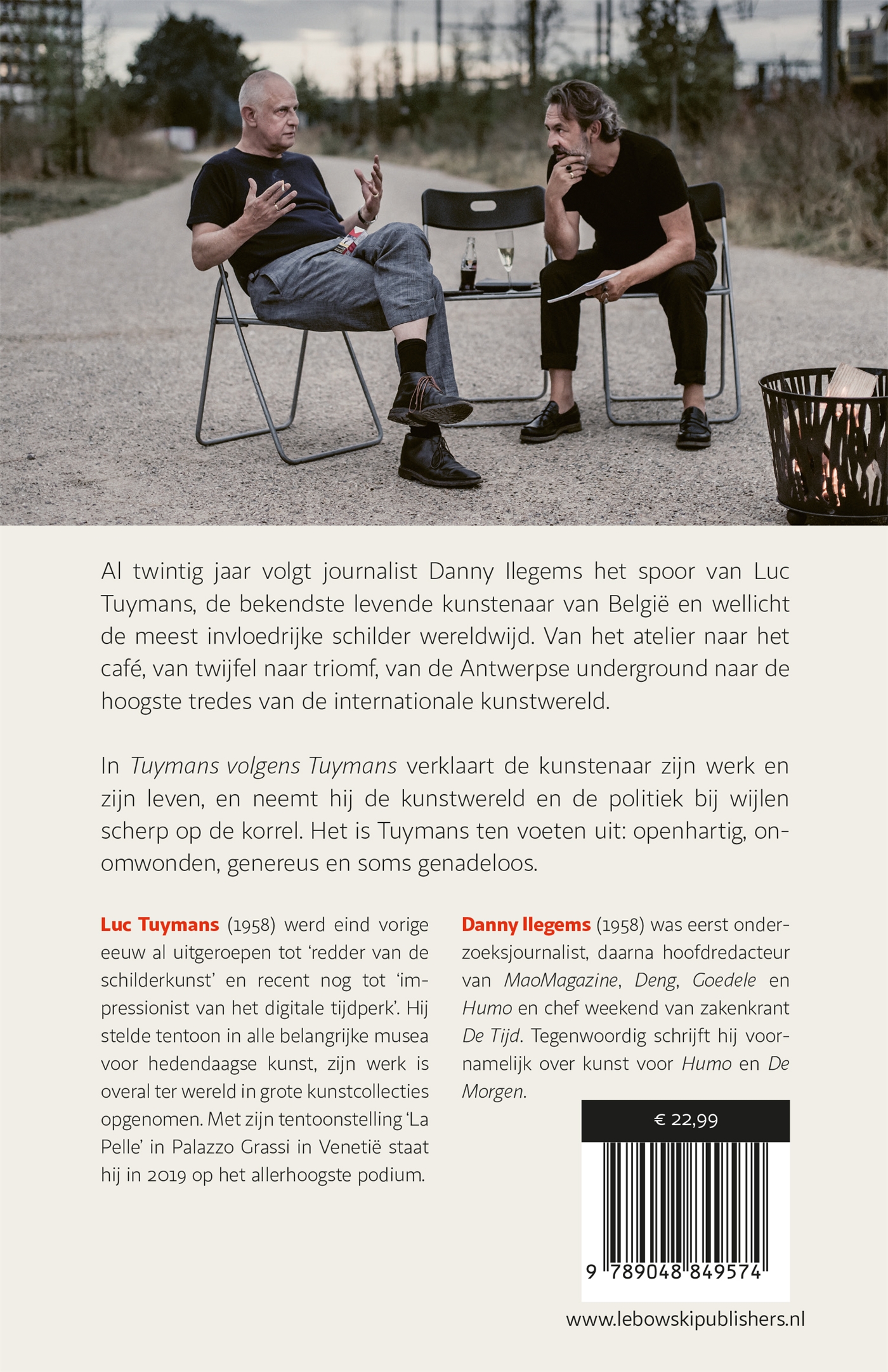 Achterkant van Tuymans volgens Tuymans