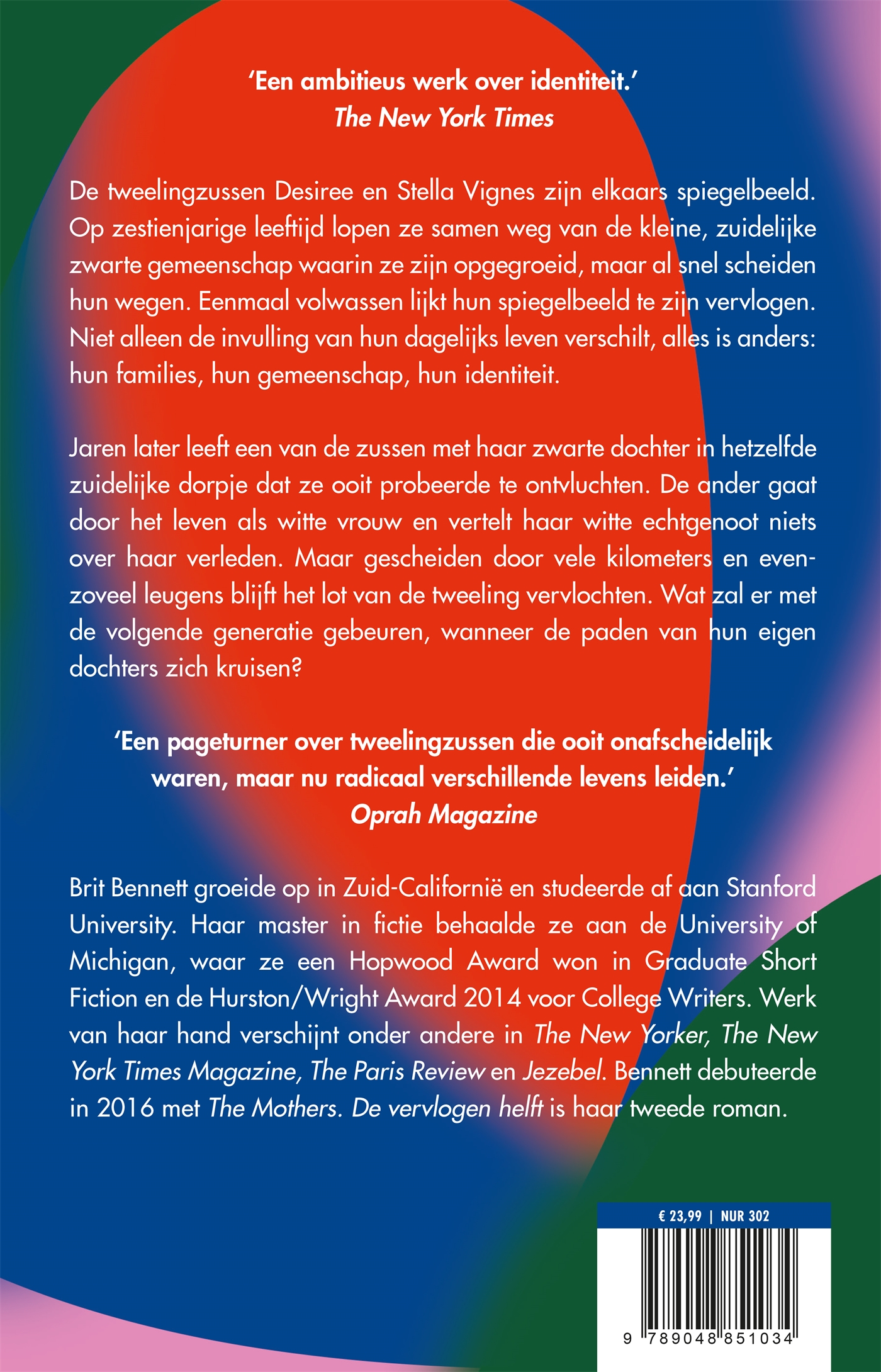 Achterkant van De vervlogen helft