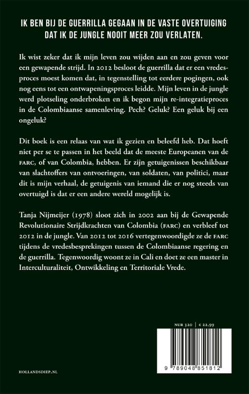 Achterkant van Tanja Nijmeijer