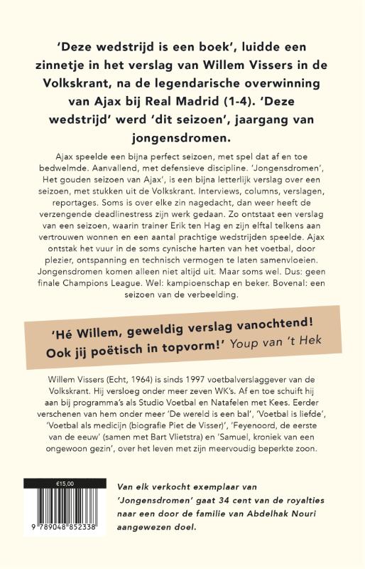 Achterkant van Jongensdromen
